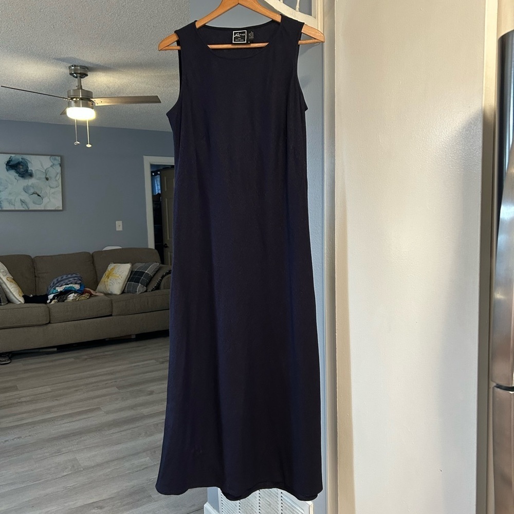 Lennie LNY New York Women’s Size 8 Dress Linen Blend Maxi Dress Vintage